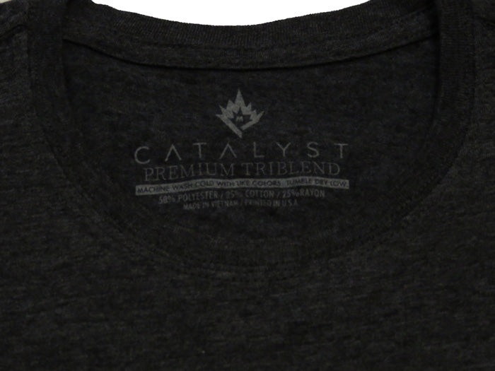 T-shirt / HEATHER BLACK / Size M