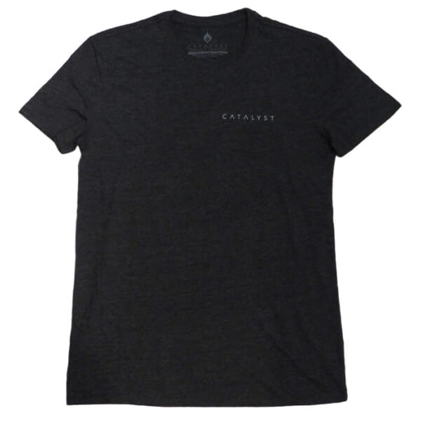 T-shirt / HEATHER BLACK / Size M