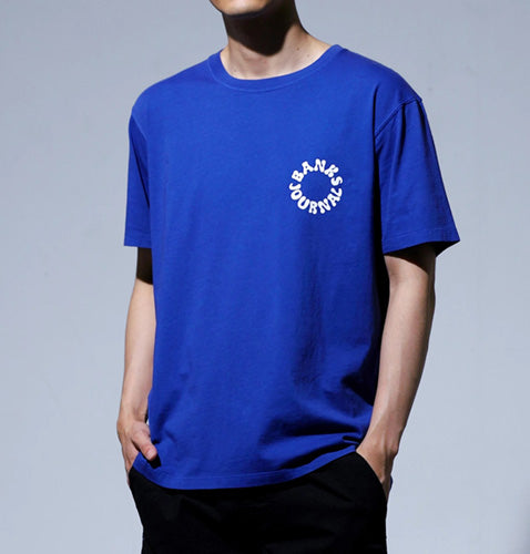 30% off sale! COMPASS TEE SHIRT / DEEP MARINE / Size L