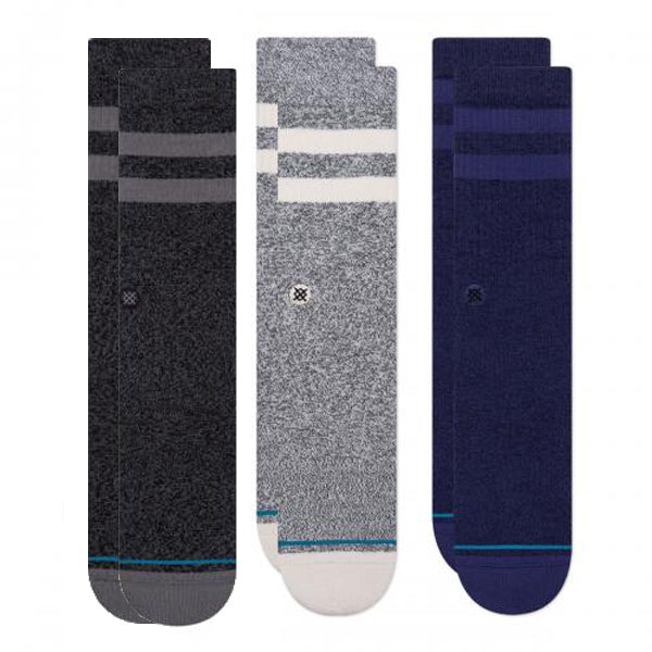 THE JOVEN 3-PACK GREY SOCKS