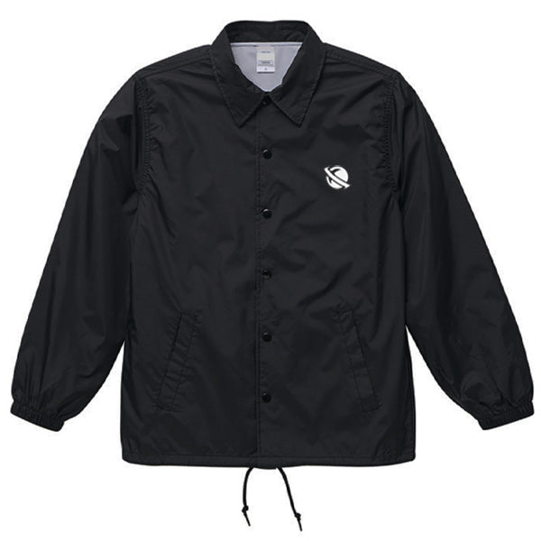 LOST Surfboards Nylon Coach Jacket (Lined) BLACK
