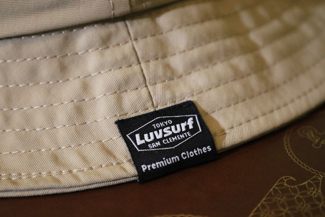 Nylon bucket hat / BEIGE