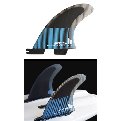 PERFORMER PC /Tranquil Blue/ QUAD rear fins 2 pieces/set/S・M