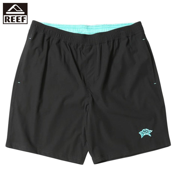 7' BLACK EDITION BOARD SHORTS Amphibious / BLACK AQUA