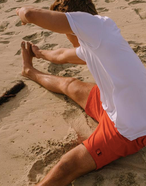 Nightly Volley 18" W.Shorts / Clay Orange / M size