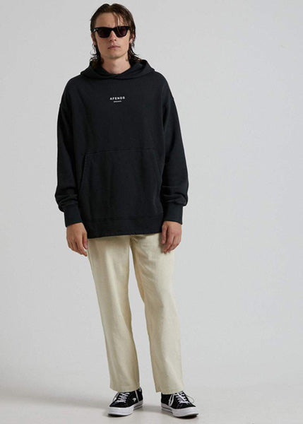 30% Off Sale! Premium Organic Pull-On Hood / BLACK / Size L