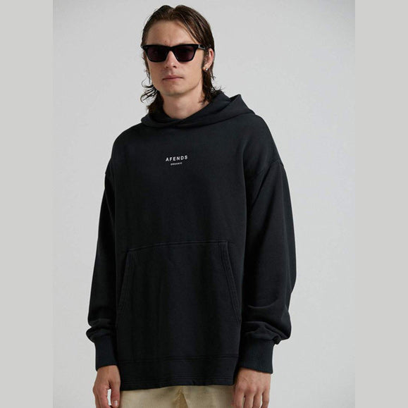 30% Off Sale! Premium Organic Pull-On Hood / BLACK / Size L