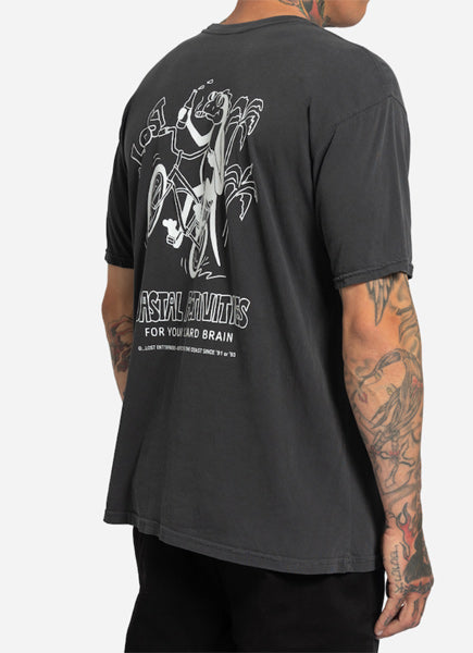 Coastal Activities Vintage Dye Vintage Black T-shirt