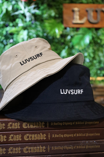 NYLON BUCKET HAT / BLACK