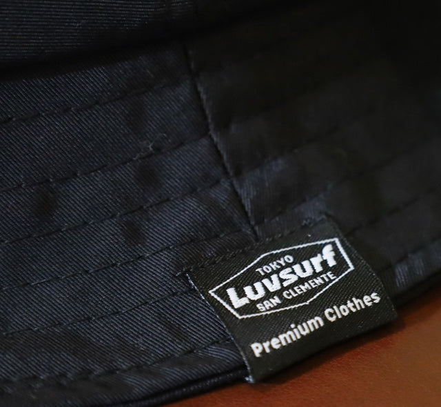 NYLON BUCKET HAT / BLACK