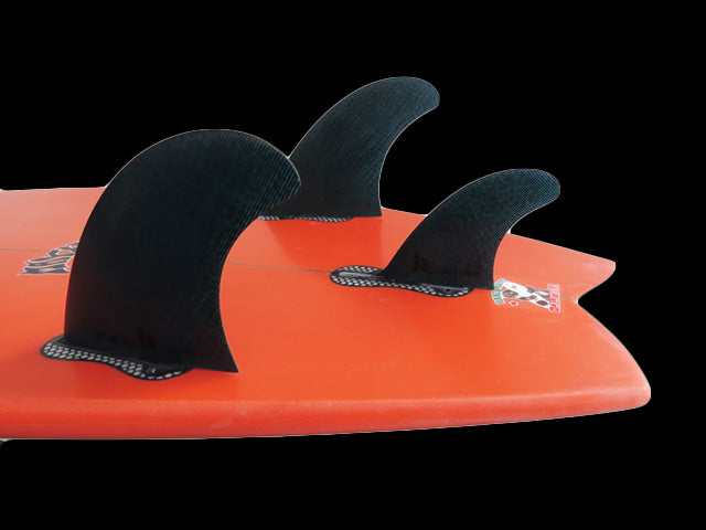 PG / POWER TWIN + STABILISER FINS / BLACK