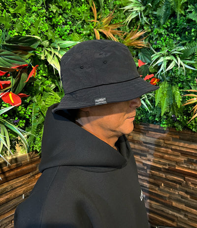 NYLON BUCKET HAT / BLACK