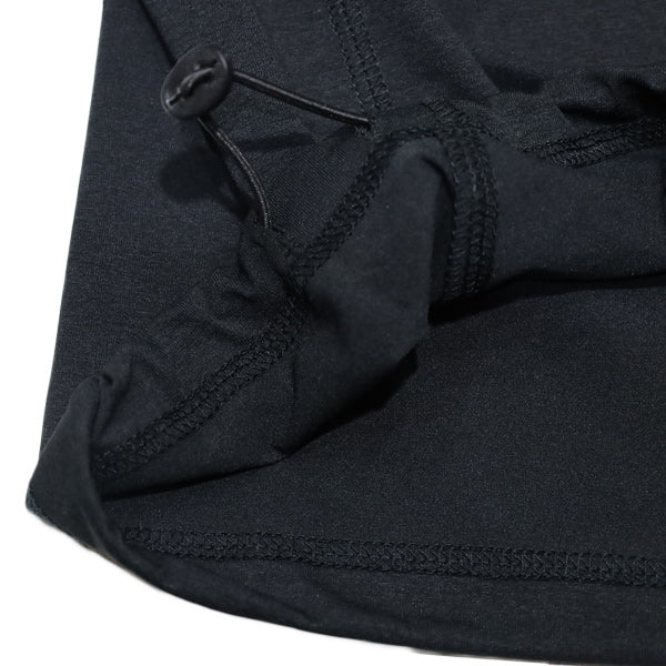 BLACK EDITION Hybrid Rashguard Long Sleeve T-Shirt / BLACK CORAL Amphibious
