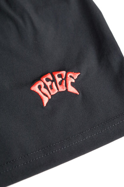 7' BLACK EDITION BOARD SHORTS Amphibious / BLACK CORAL
