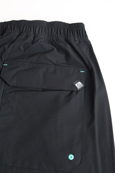 7' BLACK EDITION BOARD SHORTS Amphibious / BLACK AQUA