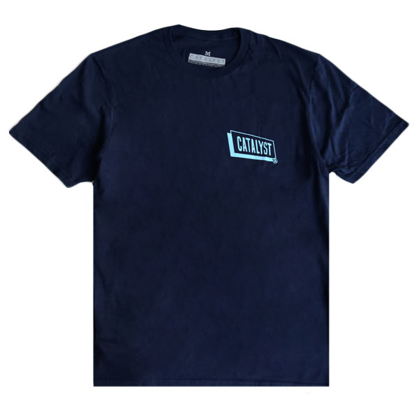 "CATALYST" T-shirt NAVY