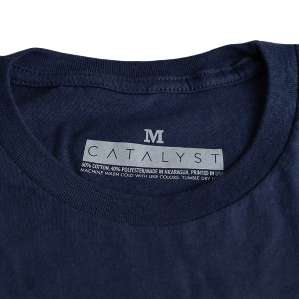 "CATALYST" T-shirt NAVY