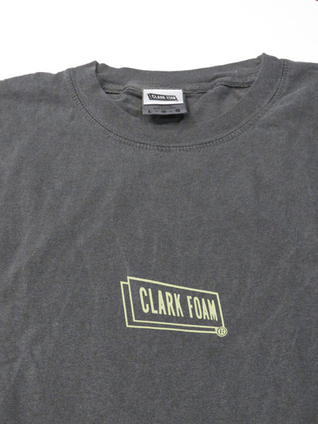 『CLARK FOAM』PIGMENT Long Sleeve T-Shirt / BLACK