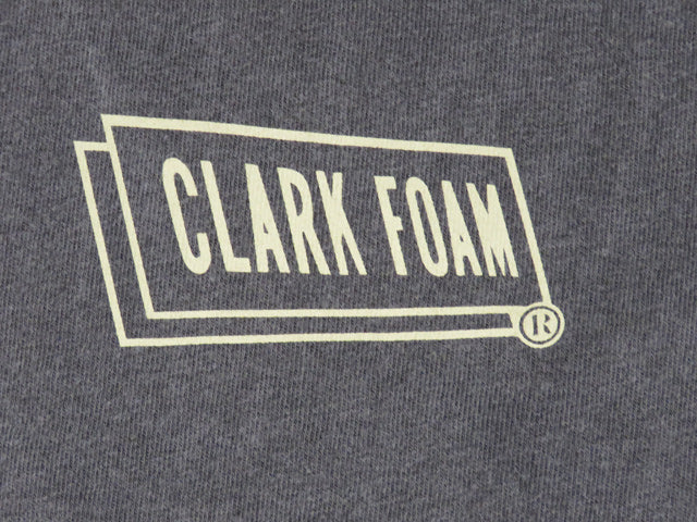 『CLARK FOAM』PIGMENT Long Sleeve T-Shirt / BLACK