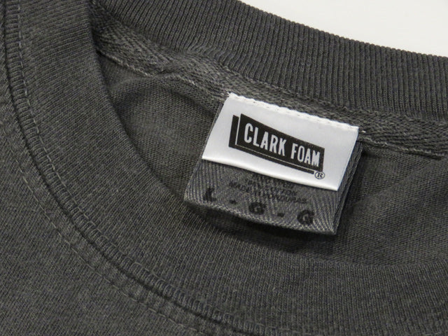 『CLARK FOAM』PIGMENT Long Sleeve T-Shirt / BLACK