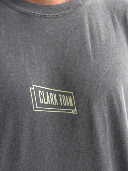 『CLARK FOAM』PIGMENT Long Sleeve T-Shirt / BLACK