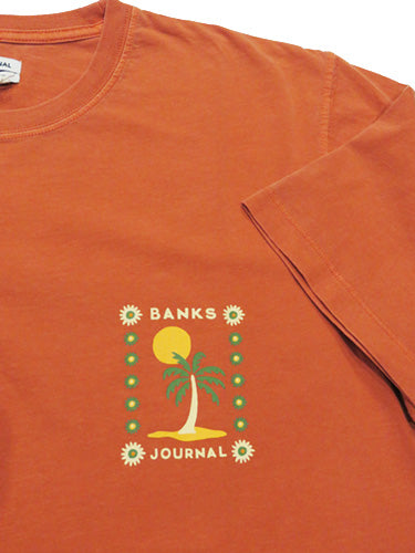 30% off sale! ANGELES TEE SHIRT / WASHED RED / L size