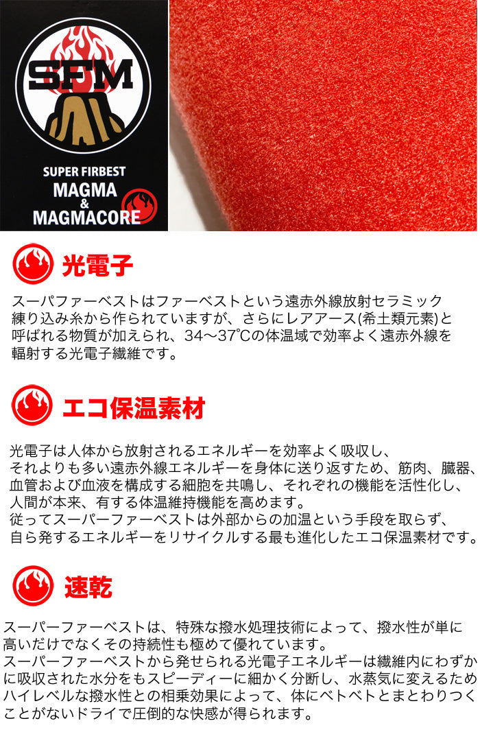 2.5mm 炉灶手套 SMC Magma Core 拉丝