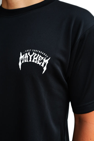 Hybrid Rashguard T-shirt MAYHEM / Black Amphibious