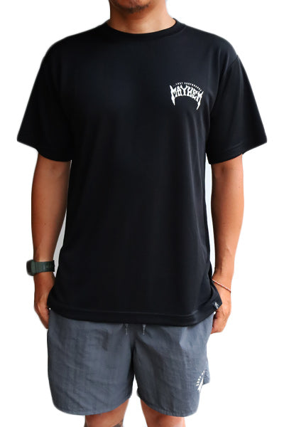 Hybrid Rashguard T-shirt MAYHEM / Black Amphibious