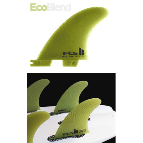 CARVER ECO NEO GLASS/QUAD 后尾鳍/2 套/EUCALY/S・M