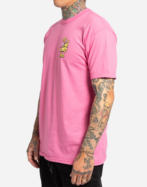 『LOST』T恤【Party Wave Vintage Dye Tee】迷幻粉红 / M码