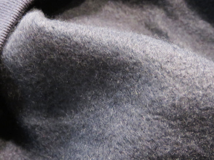Cali Bear fleece-lined pullover hoodie in Navy