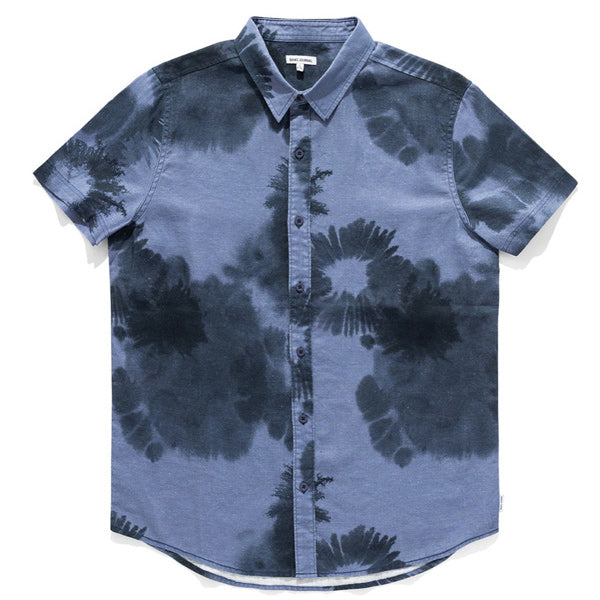 30% Off Sale! Washed Up Short Sleeve Shirt / Moon Light / Size L
