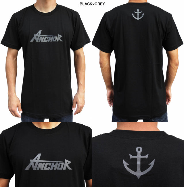 『ANCHOR』MEN'S T-shirt/Type-BLACK