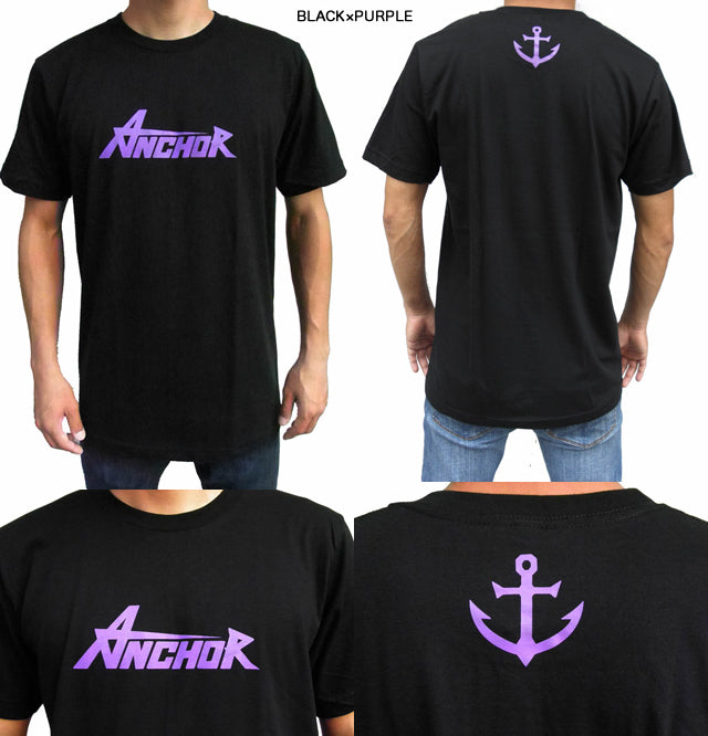 『ANCHOR』MEN'S T-shirt/Type-BLACK