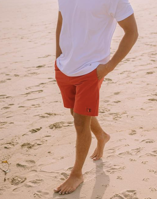 Nightly Volley 18" W.Shorts / Clay Orange / M size