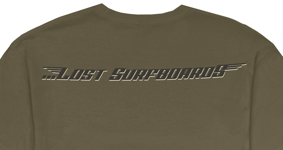 Lost Surfboards Military T-shirt