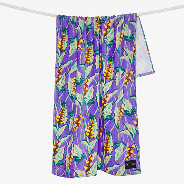 Beach Towels [HELICONNIA UBE]