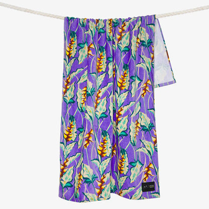 Beach Towels [HELICONNIA UBE]