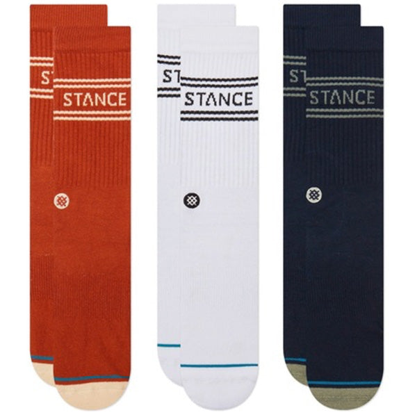 Socks [BASIC 3 PACK CREW] INDIGO