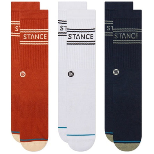 Socks [BASIC 3 PACK CREW] INDIGO