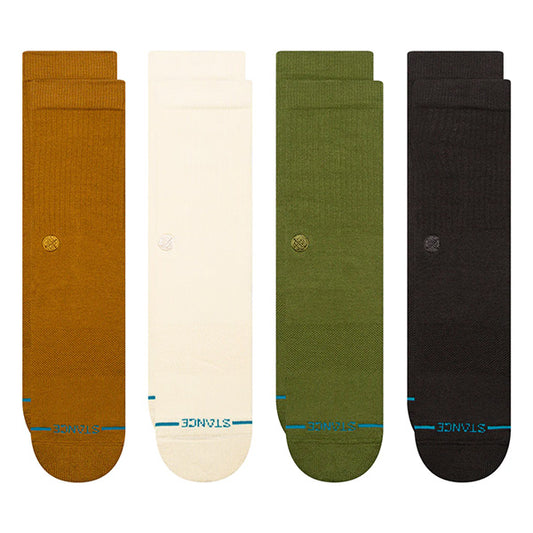 ソックス [ICON CREW 4PACK] GOLD