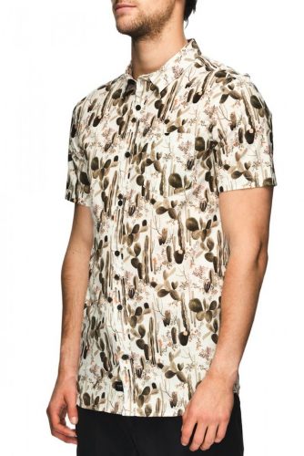 『GLOBE』Short-sleeved shirt [Desert Bloom] Size S