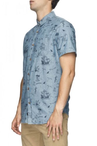『GLOBE』Short-sleeved shirt [CresWick] M size