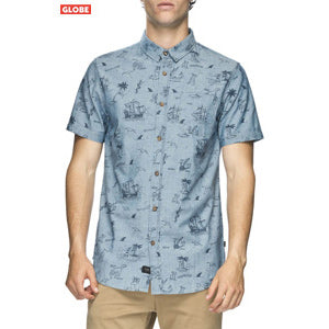 『GLOBE』Short-sleeved shirt [CresWick] M size