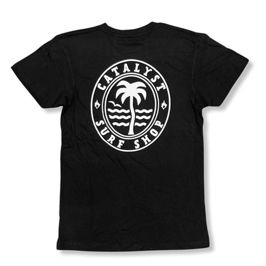 T-shirt [PARADISE] BLACK / L size