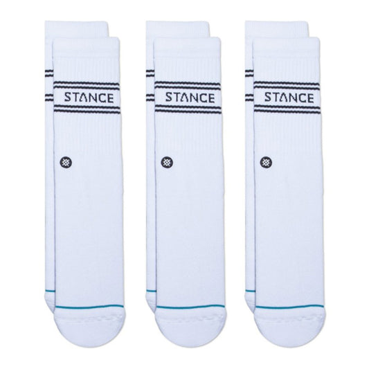 Socks [BASIC 3 PACK CREW] WHITE