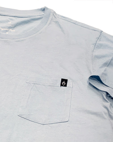 Pocket T-shirt / LT.BLUE / L size