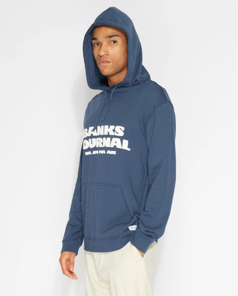 30% off sale! FEATURETTE HOODIE / INSIGNIA BLUE / Size M
