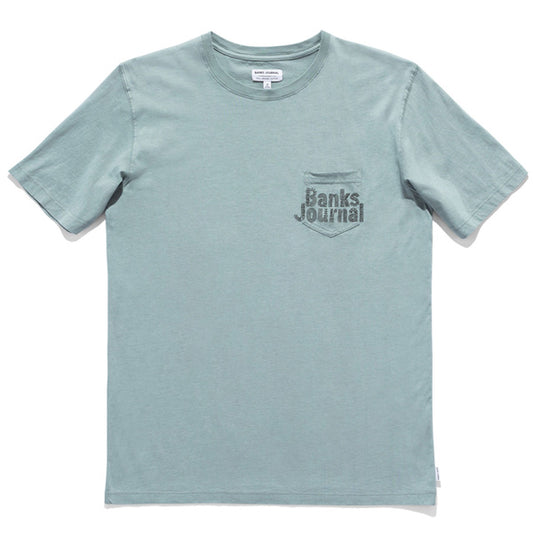 30% off sale! T-shirt [BUNKER] DUSTY BLUE / Size L